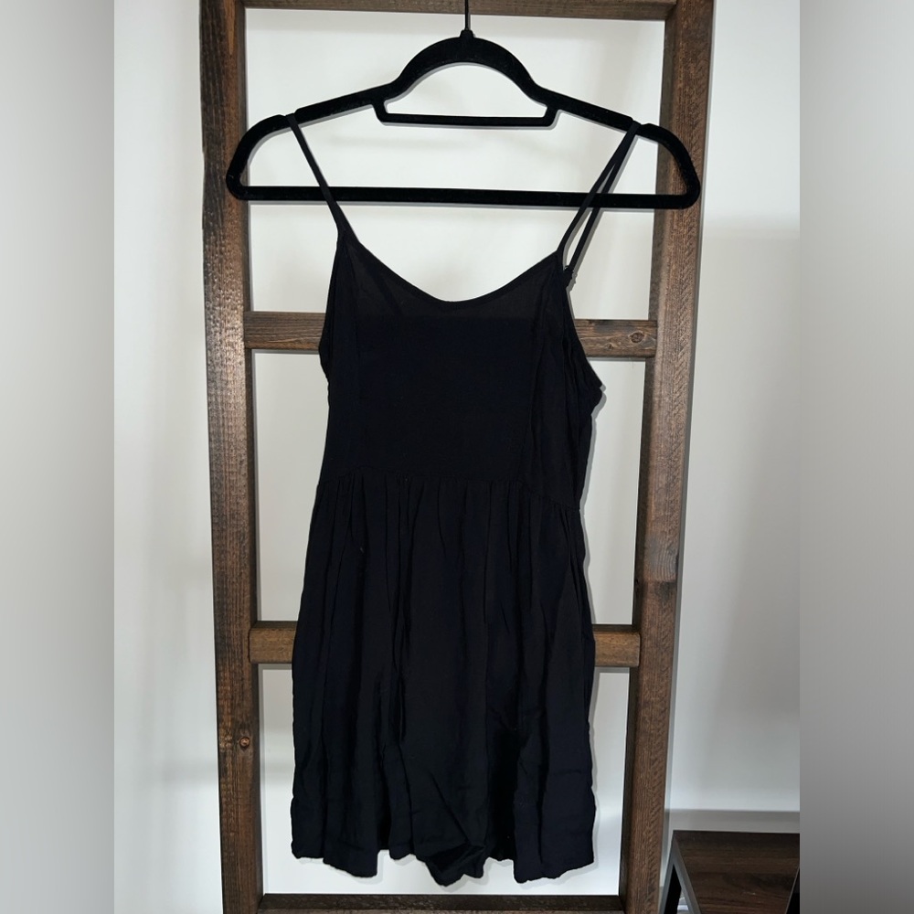 Black Spaghetti Strap Dress